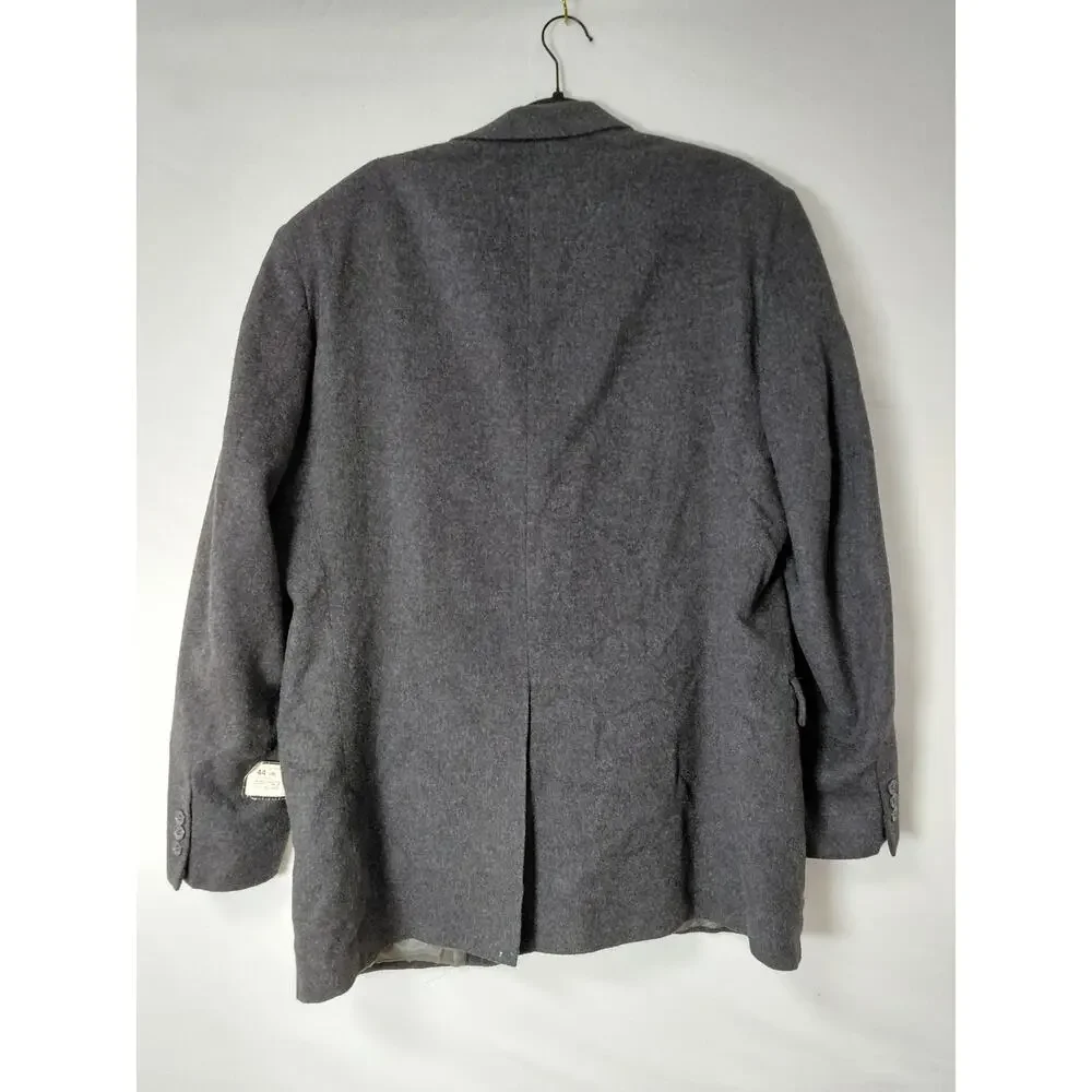Vintage Branford & Taylor Leonard Gray Blazer Jacket Men Size 44L